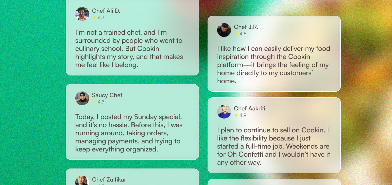 Cookin case study placeholder visual — update later